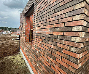 Кирпич ЛСР красный флеш с пепельной посыпкой