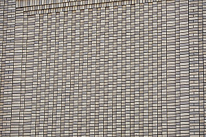Виды фасадов из кирпича ЛСР светло-серый гладкий