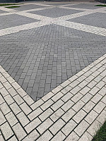 Пример оформления тротуарным клинкером Стокгольм