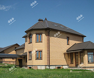 Кирпич облицовочный 1НФ соломенный производства Железногорского КЗ