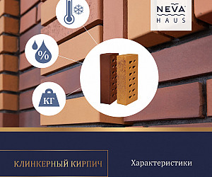 Варианты кладок фасадного клинкера Нева Хаус