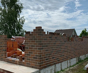 Варианты кладок кирпича 1.4НФ Готика с гладкой поверхностью
