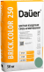 Кладочная смесь для облицовочного кирпича Dauer BRICK.COLOR 250 зеленый, армированная, 50 кг, лето
