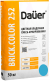 Цветная кладочная смесь Dauer BRICK.COLOR 252 армированная (для клинкера), синий, 50 кг, лето