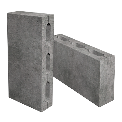 Блок 3-х пустотный бетонный перегородочный RRD
