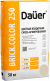 Кладочная смесь для облицовочного кирпича Dauer BRICK.COLOR 250 бежевый, армированная, 50 кг, лето