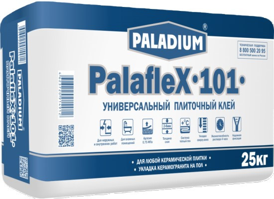 Плиточный клей универсальный PalafleX-101 25 кг