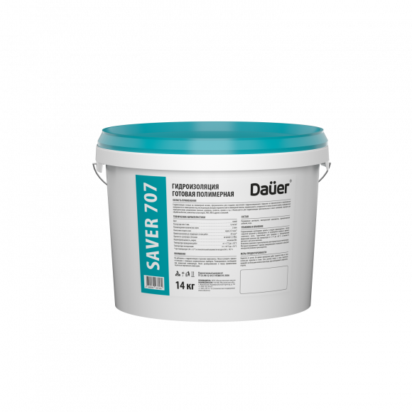 Полимерная гидроизоляция DAUER SAVER 707 14 кг