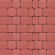Тротуарная плитка Инсбрук Альт, 40мм, красная, гладкая